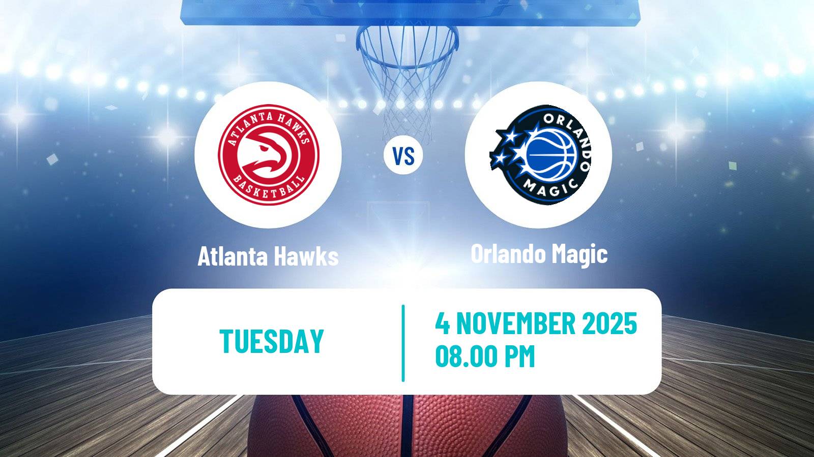 Basketball NBA Atlanta Hawks - Orlando Magic