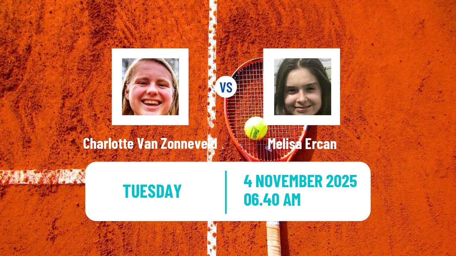 Tennis ITF W35 Faro Women Charlotte Van Zonneveld - Melisa Ercan