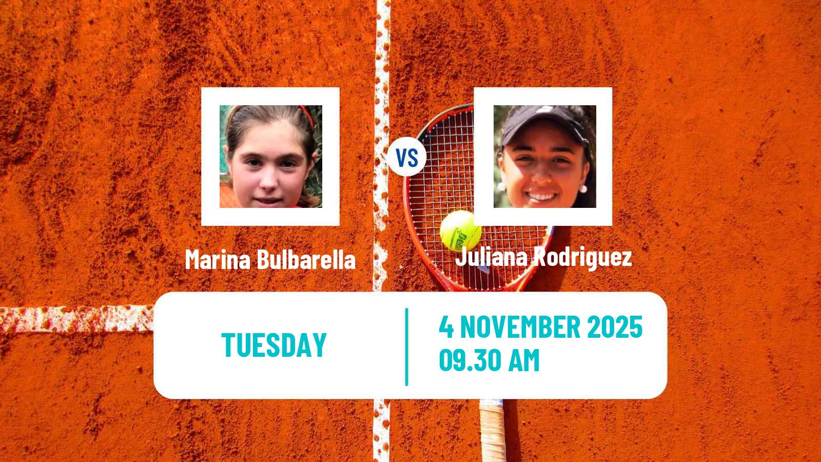 Tennis ITF W15 Neuquen Women Marina Bulbarella - Juliana Rodriguez