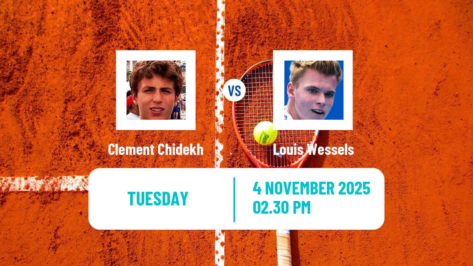 Tennis ITF M25 Montreal Men Clement Chidekh - Louis Wessels