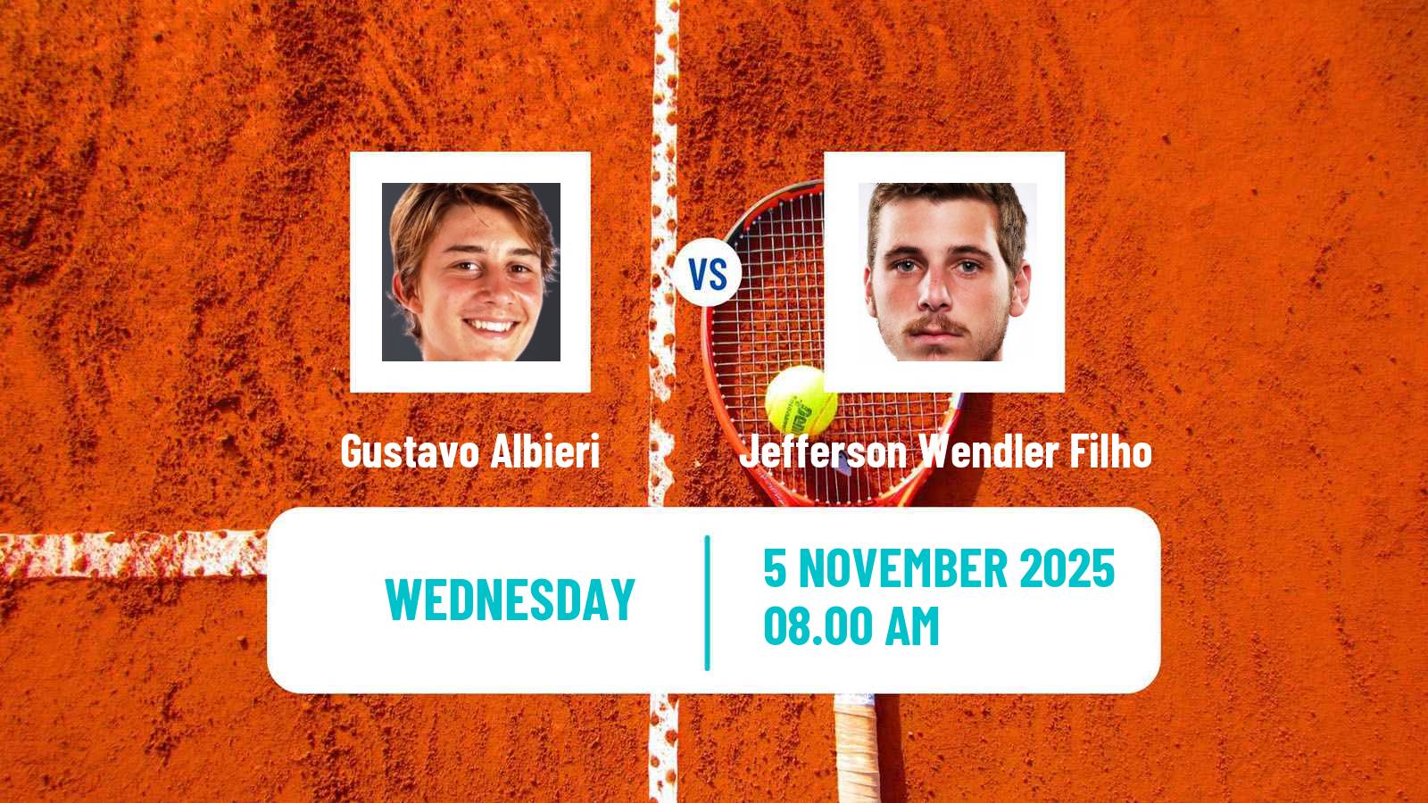 Tennis ITF M25 Santa Cruz Do Sul Men Gustavo Albieri - Jefferson Wendler Filho