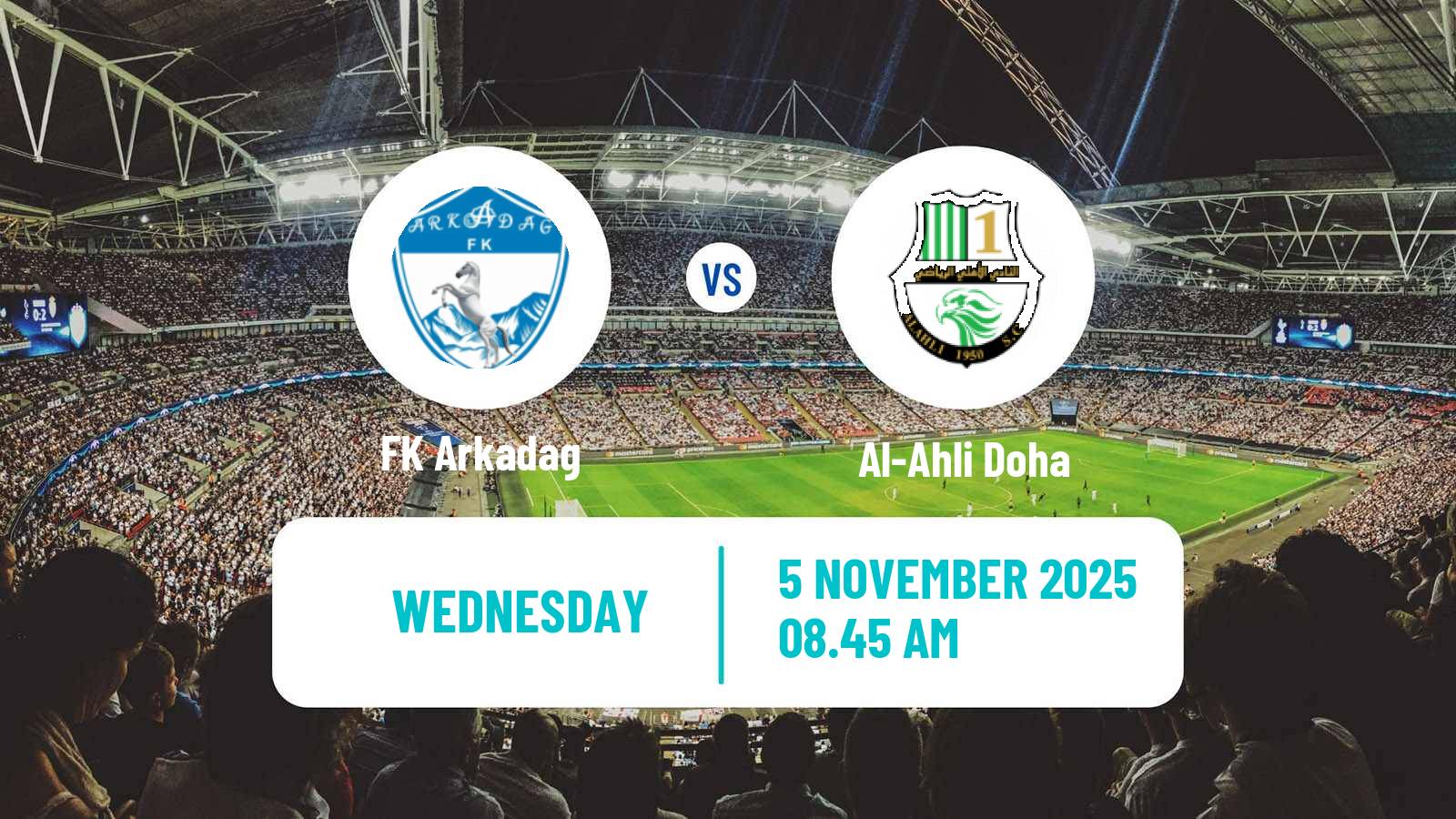 Football AFC Champions League 2 Arkadag - Al-Ahli Doha