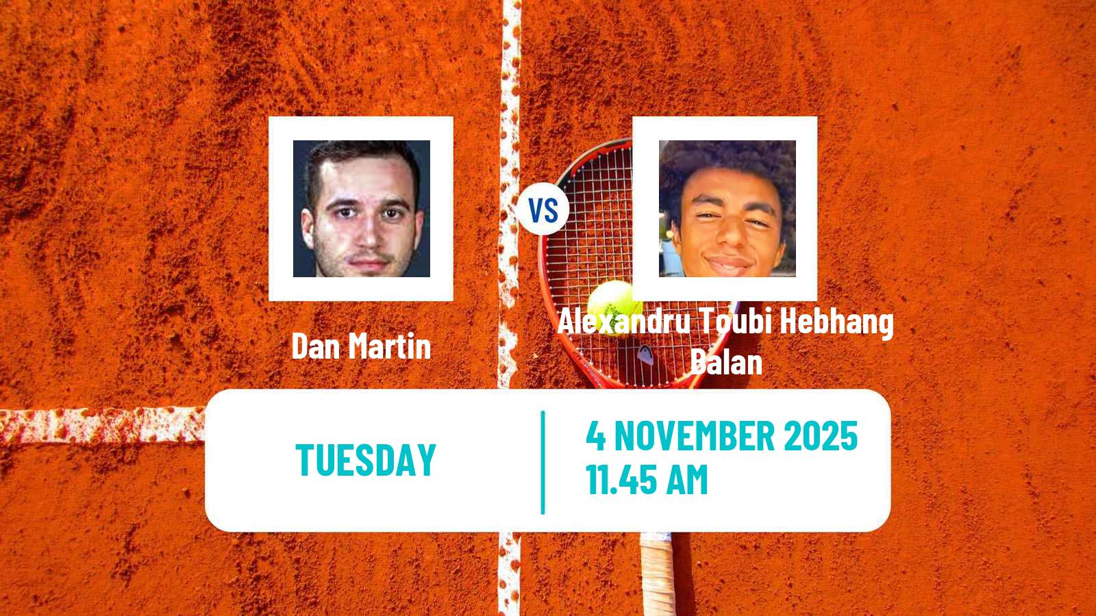 Tennis ITF M25 Montreal Men Dan Martin - Alexandru Toubi Hebhang Balan
