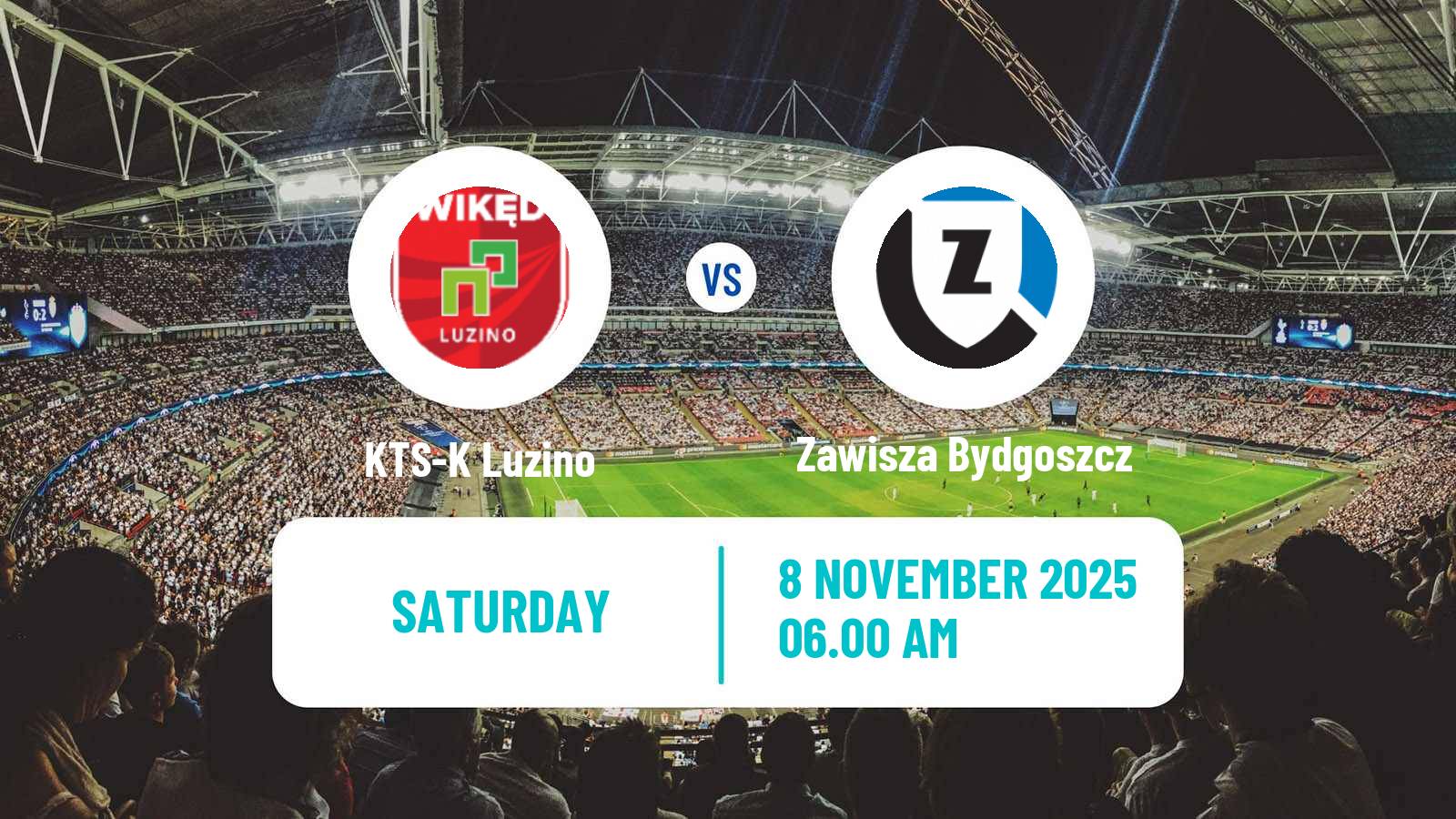 Football Polish Division 3 - Group II Luzino - Zawisza Bydgoszcz