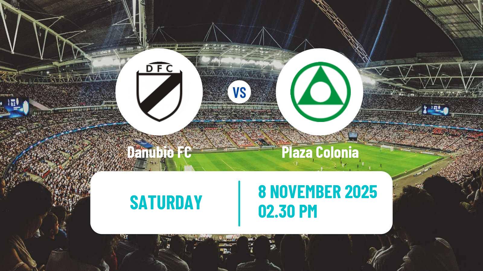 Football Uruguayan Primera Division Danubio - Plaza Colonia