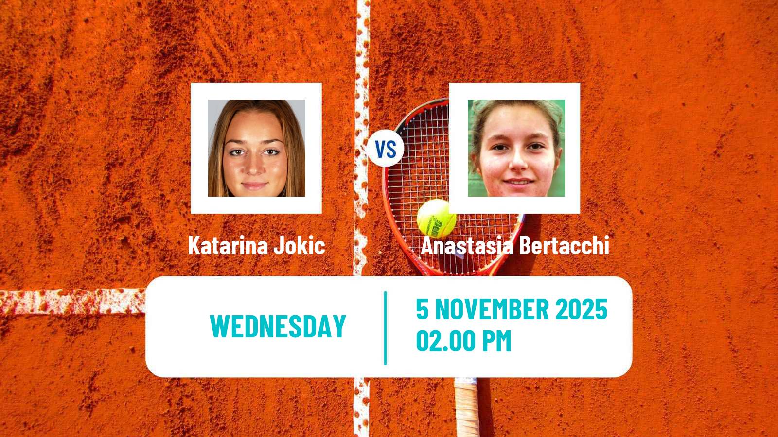 Tennis ITF W35 Orlando Fl 2 Women Katarina Jokic - Anastasia Bertacchi