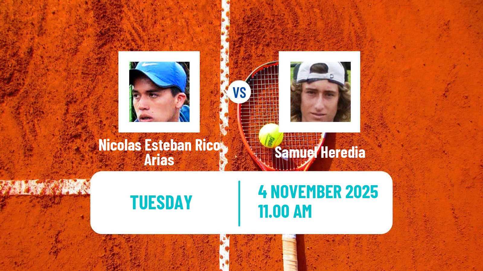 Tennis ITF M15 Valledupar Men Nicolas Esteban Rico Arias - Samuel Heredia