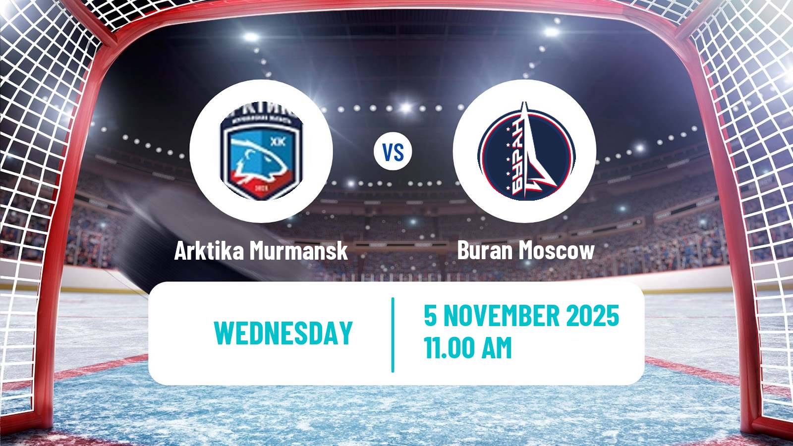 Hockey NMHL Arktika Murmansk - Buran Moscow