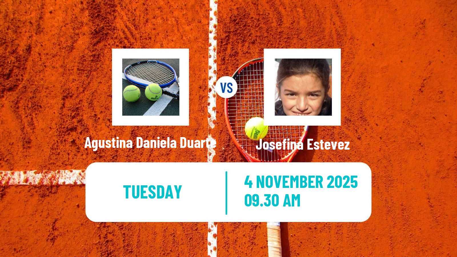 Tennis ITF W15 Neuquen Women Agustina Daniela Duarte - Josefina Estevez