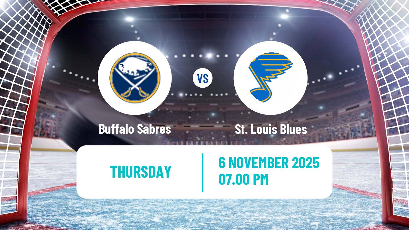 Hockey NHL Buffalo Sabres - St. Louis Blues