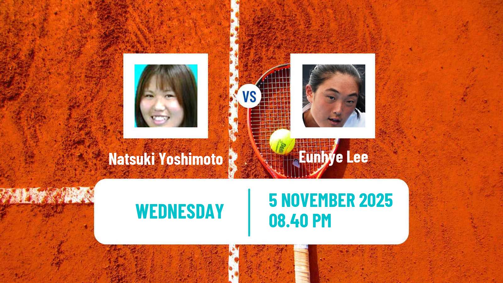 Tennis ITF W35 Hamamatsu Women Natsuki Yoshimoto - Eunhye Lee