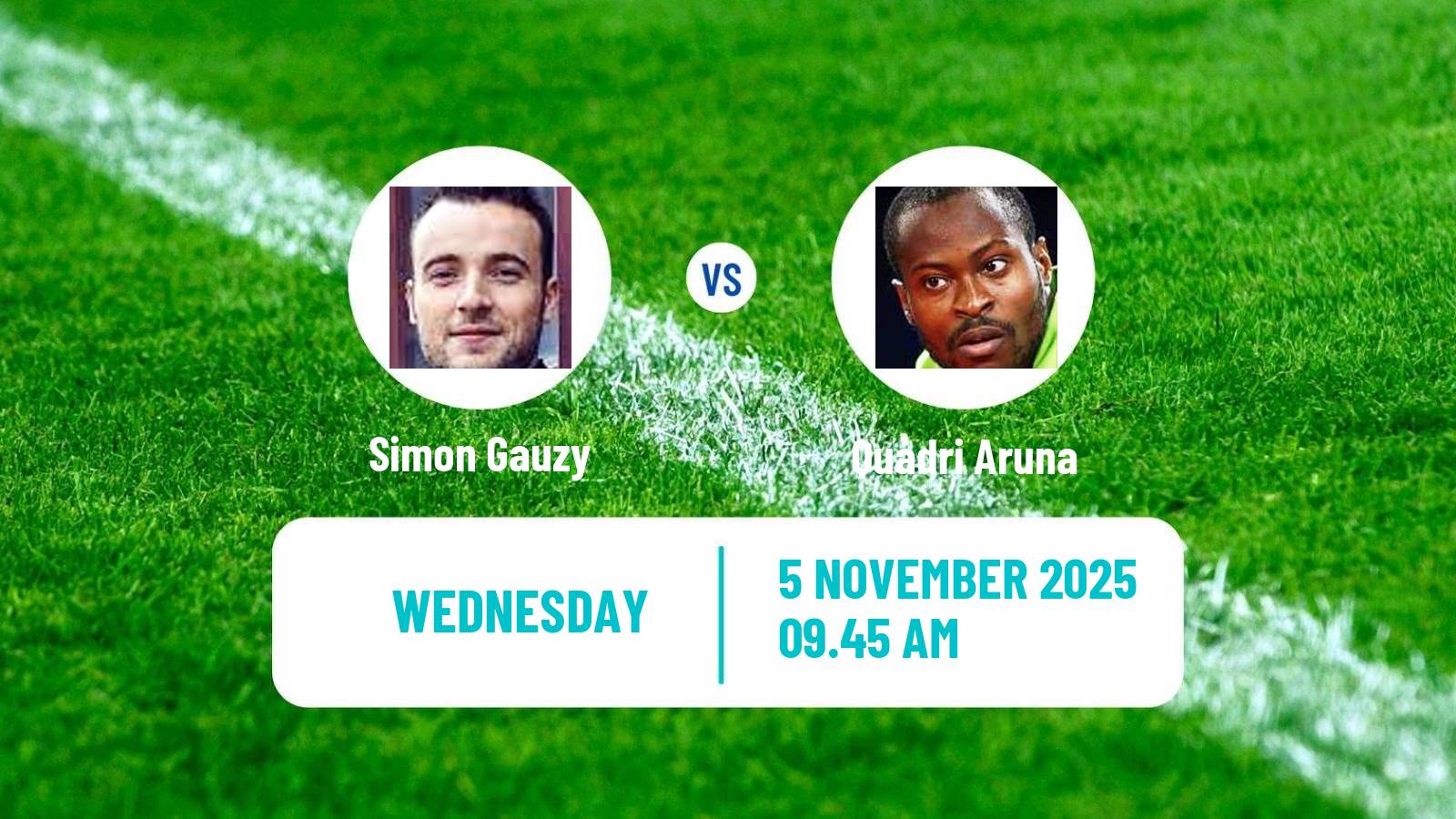 Table tennis Wtt Champions Frankfurt Men Simon Gauzy - Quadri Aruna