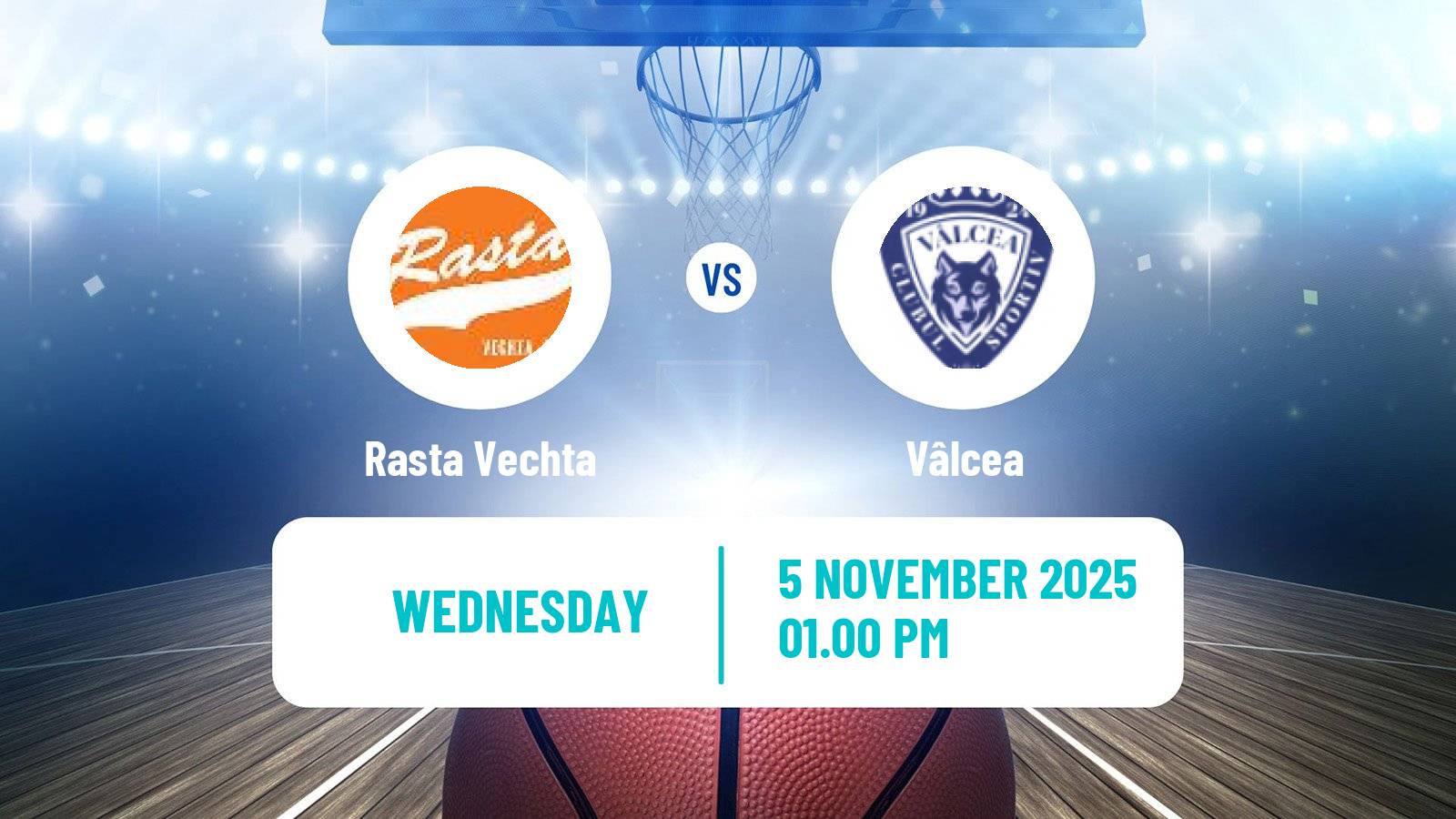 Basketball FIBA Europe Cup Rasta Vechta - Vâlcea