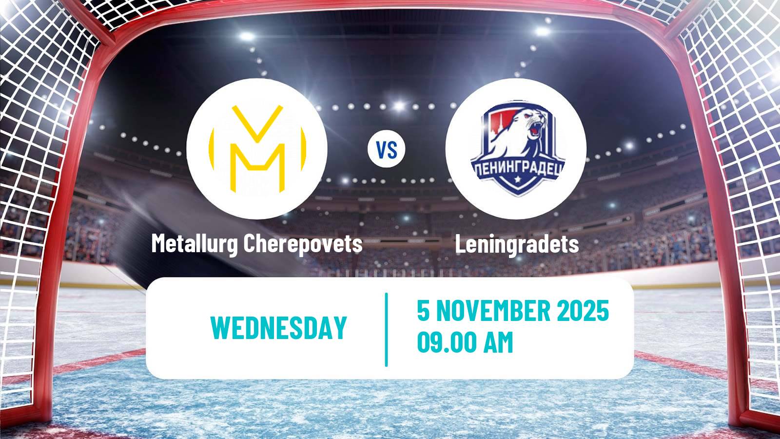 Hockey NMHL Metallurg Cherepovets - Leningradets