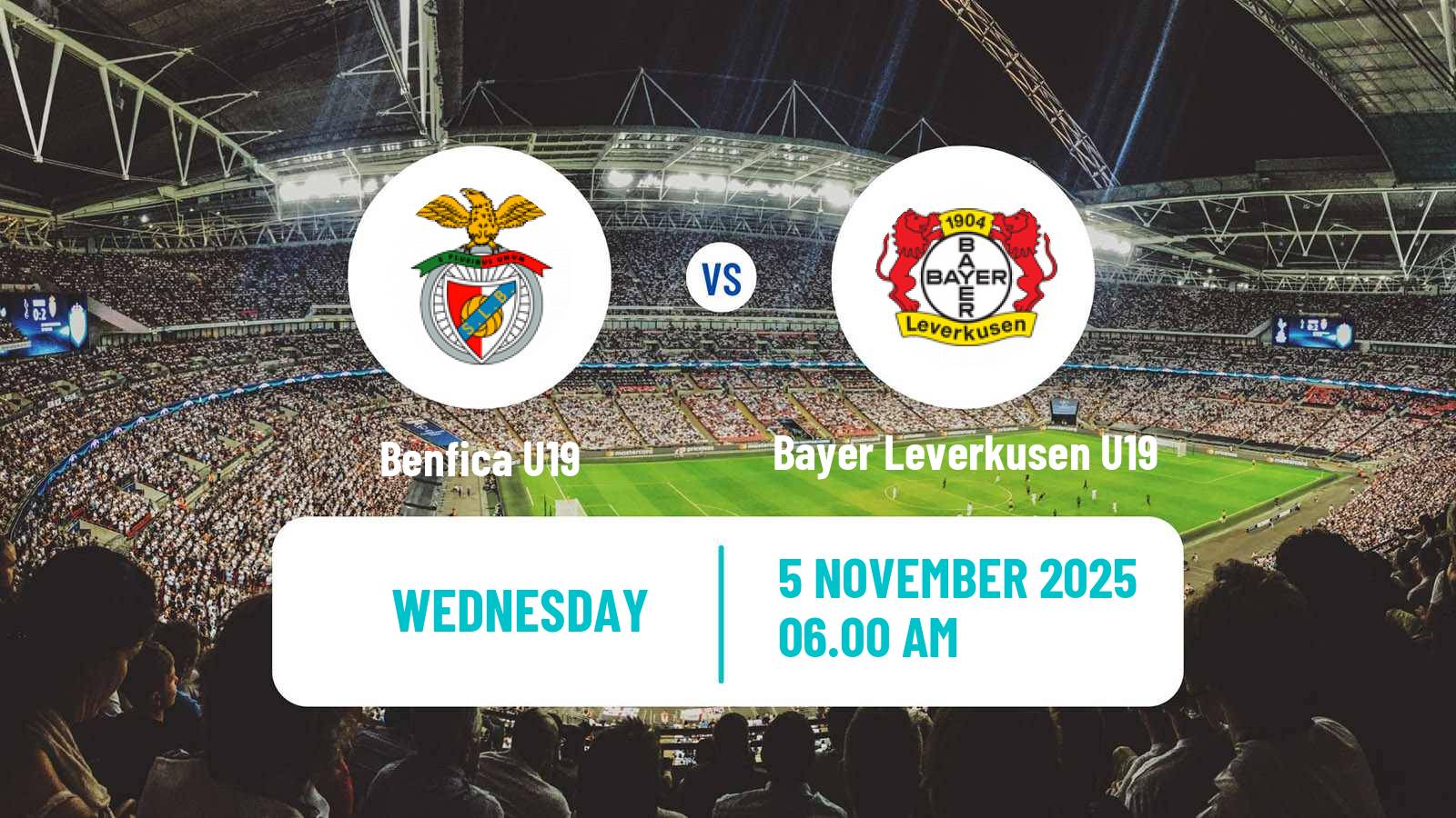 Football UEFA Youth League Benfica U19 - Bayer Leverkusen U19