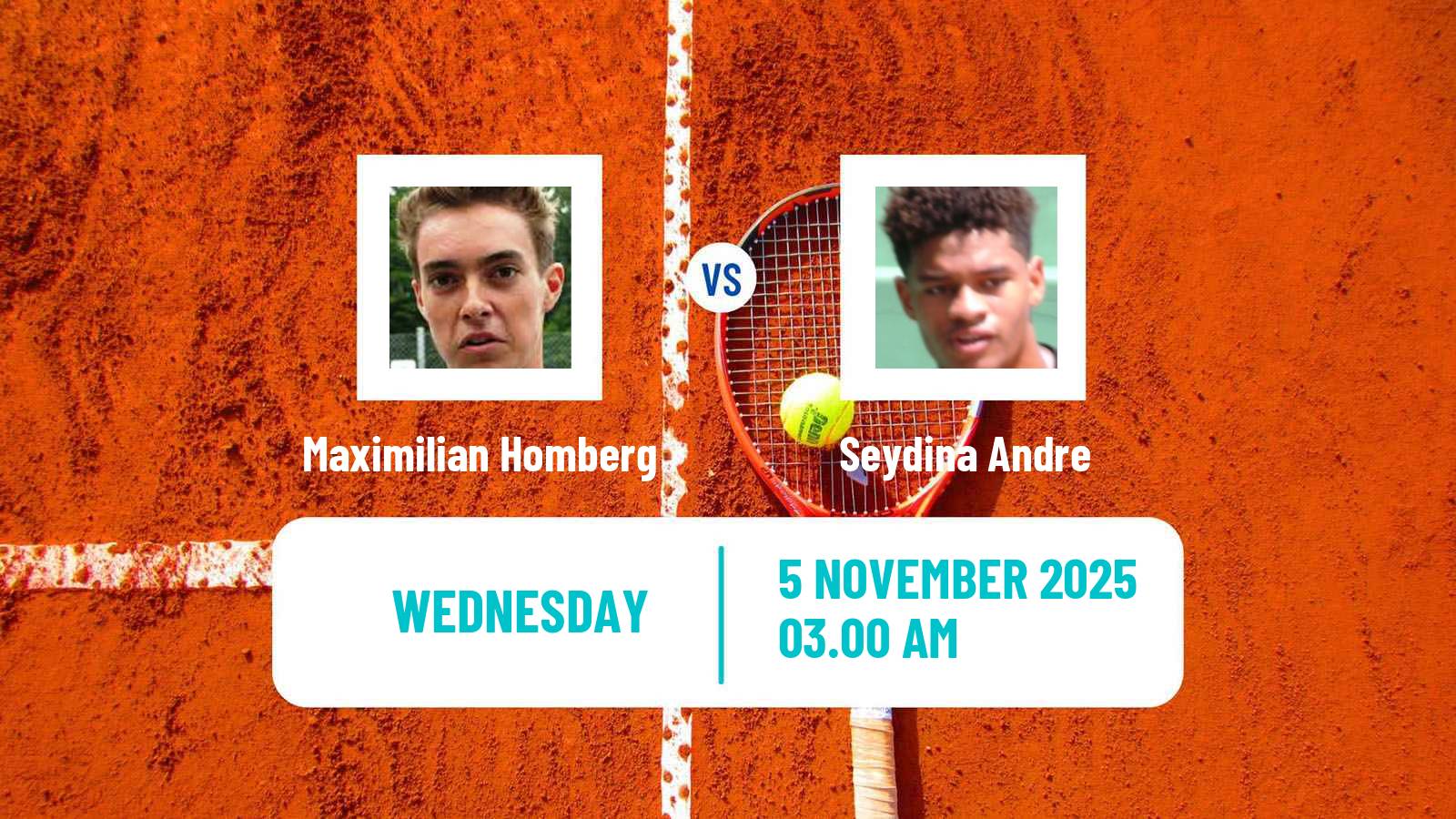 Tennis ITF M15 Manama Men Maximilian Homberg - Seydina Andre