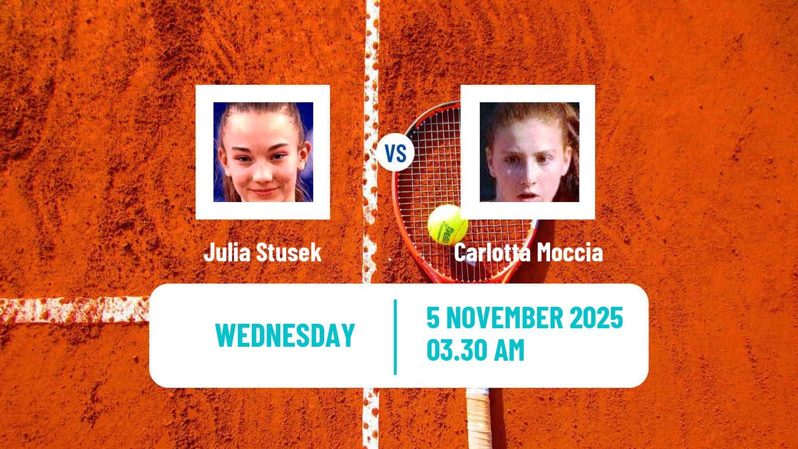 Tennis ITF W15 Solarino 2 Women Julia Stusek - Carlotta Moccia