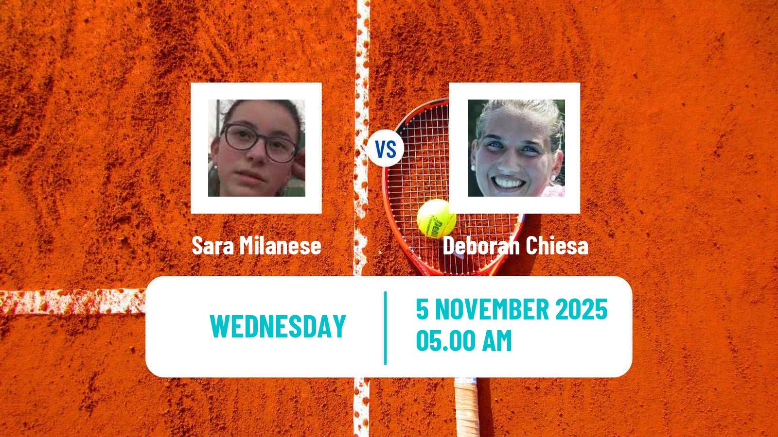 Tennis ITF W15 Solarino 2 Women Sara Milanese - Deborah Chiesa