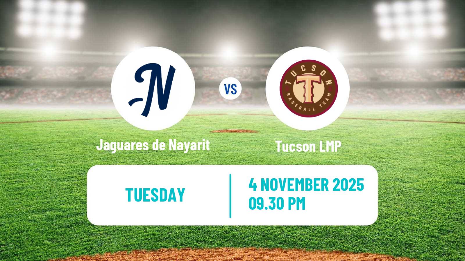 Baseball LMP Jaguares de Nayarit - Tucson