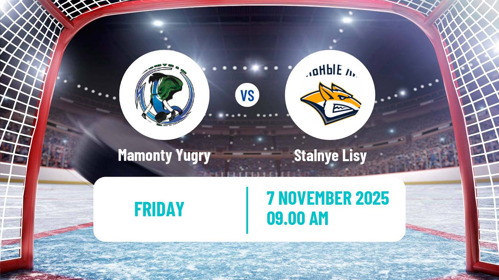 Hockey MHL Mamonty Yugry - Stalnye Lisy