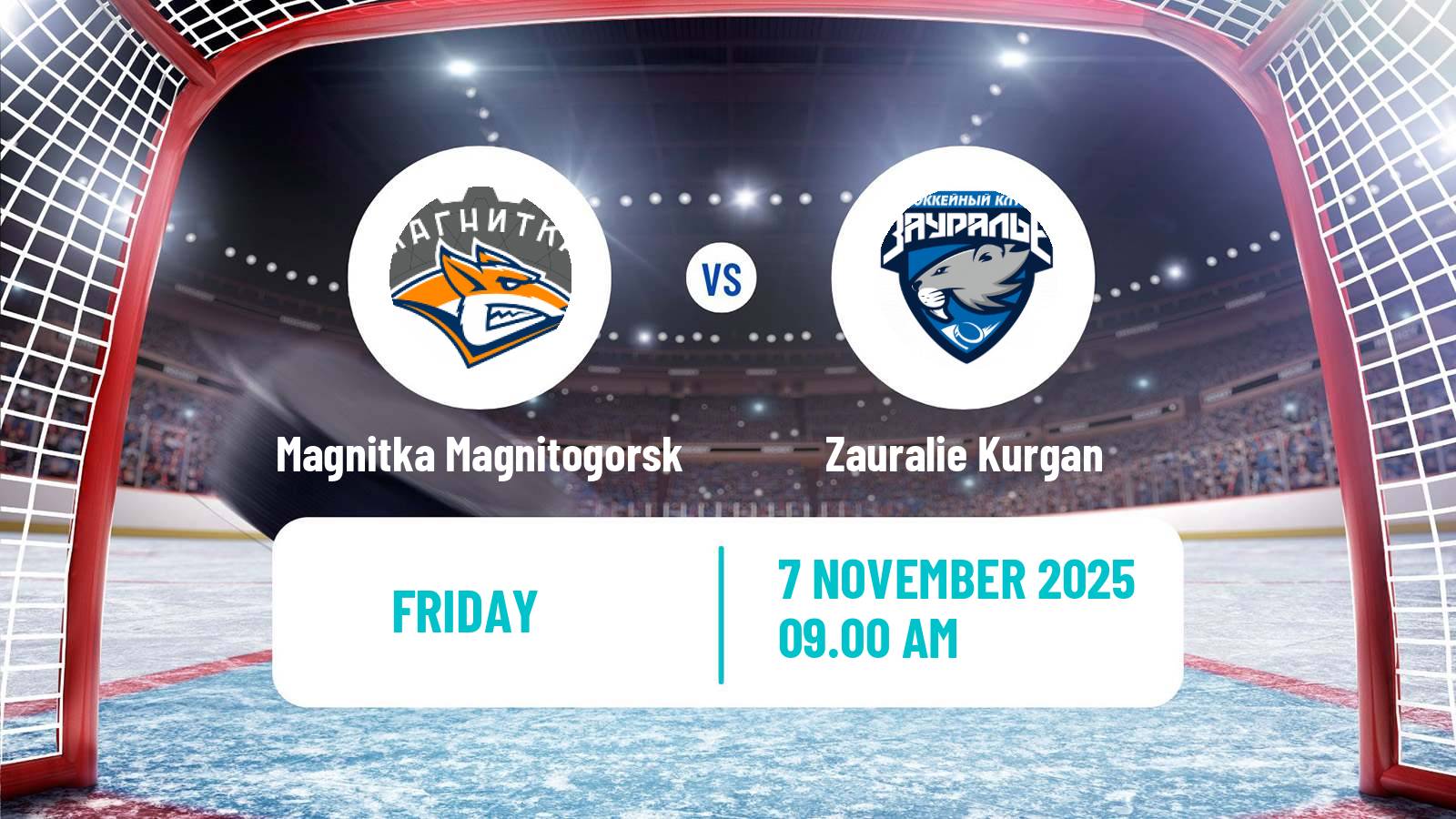 Hockey VHL Magnitka Magnitogorsk - Zauralie Kurgan