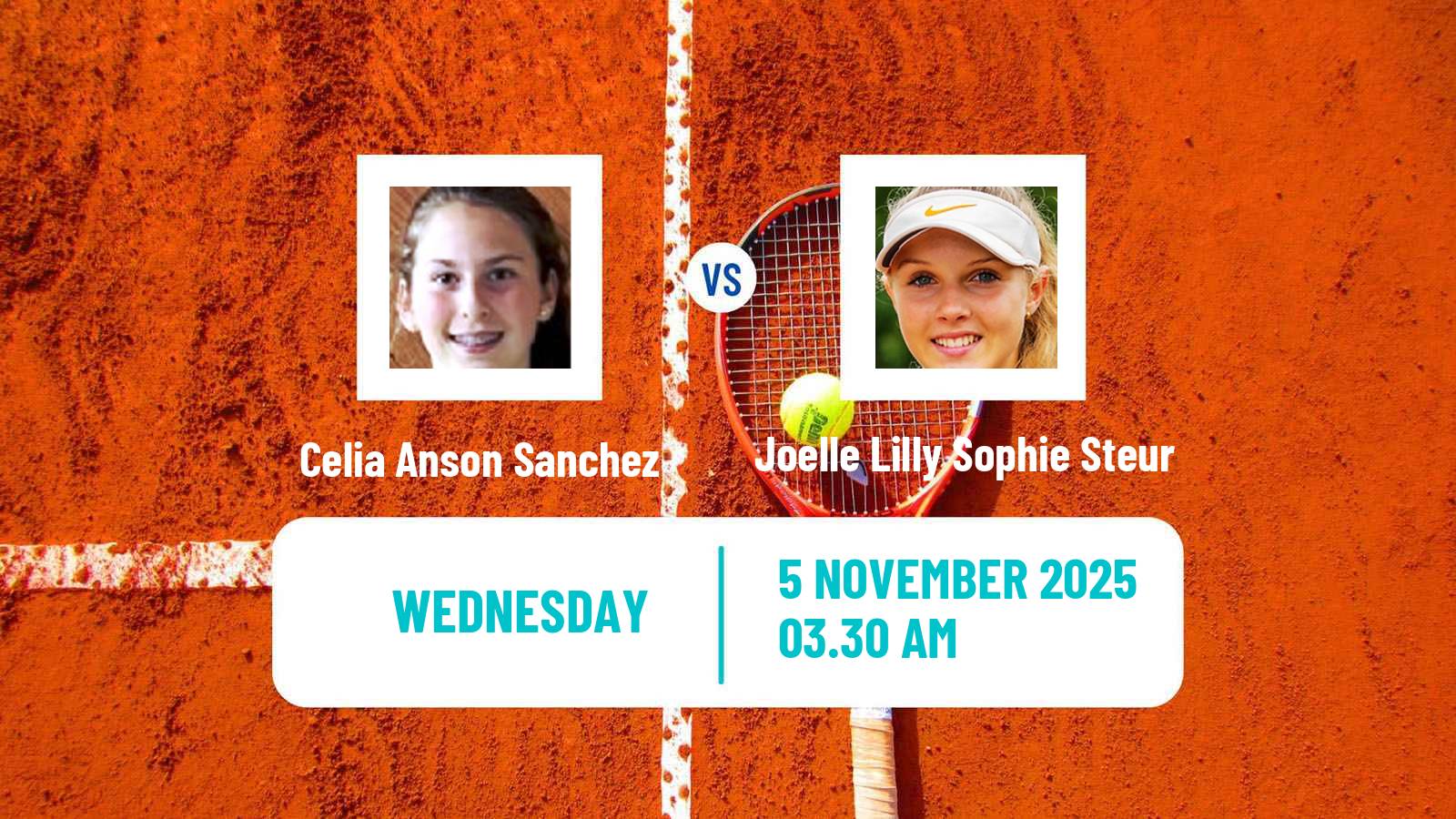 Tennis ITF W15 Castellon Women Celia Anson Sanchez - Joelle Lilly Sophie Steur