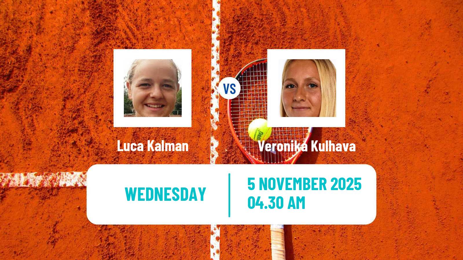 Tennis ITF W15 Szabolcsveresmart Women Luca Kalman - Veronika Kulhava