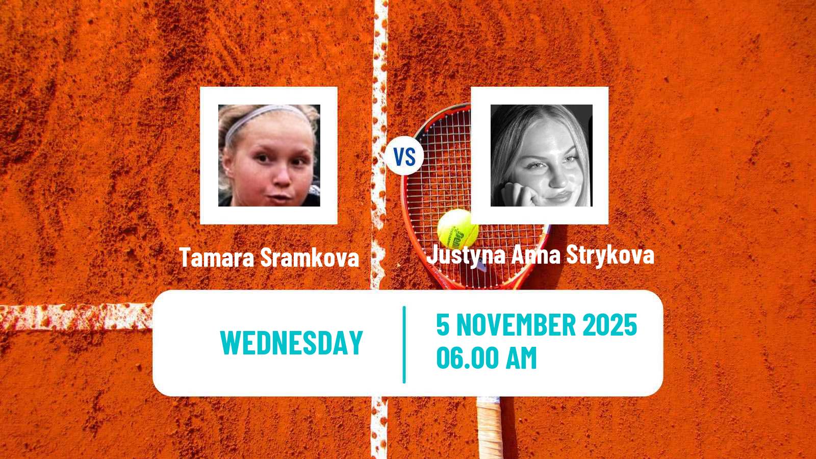 Tennis ITF W15 Szabolcsveresmart Women Tamara Sramkova - Justyna Anna Strykova