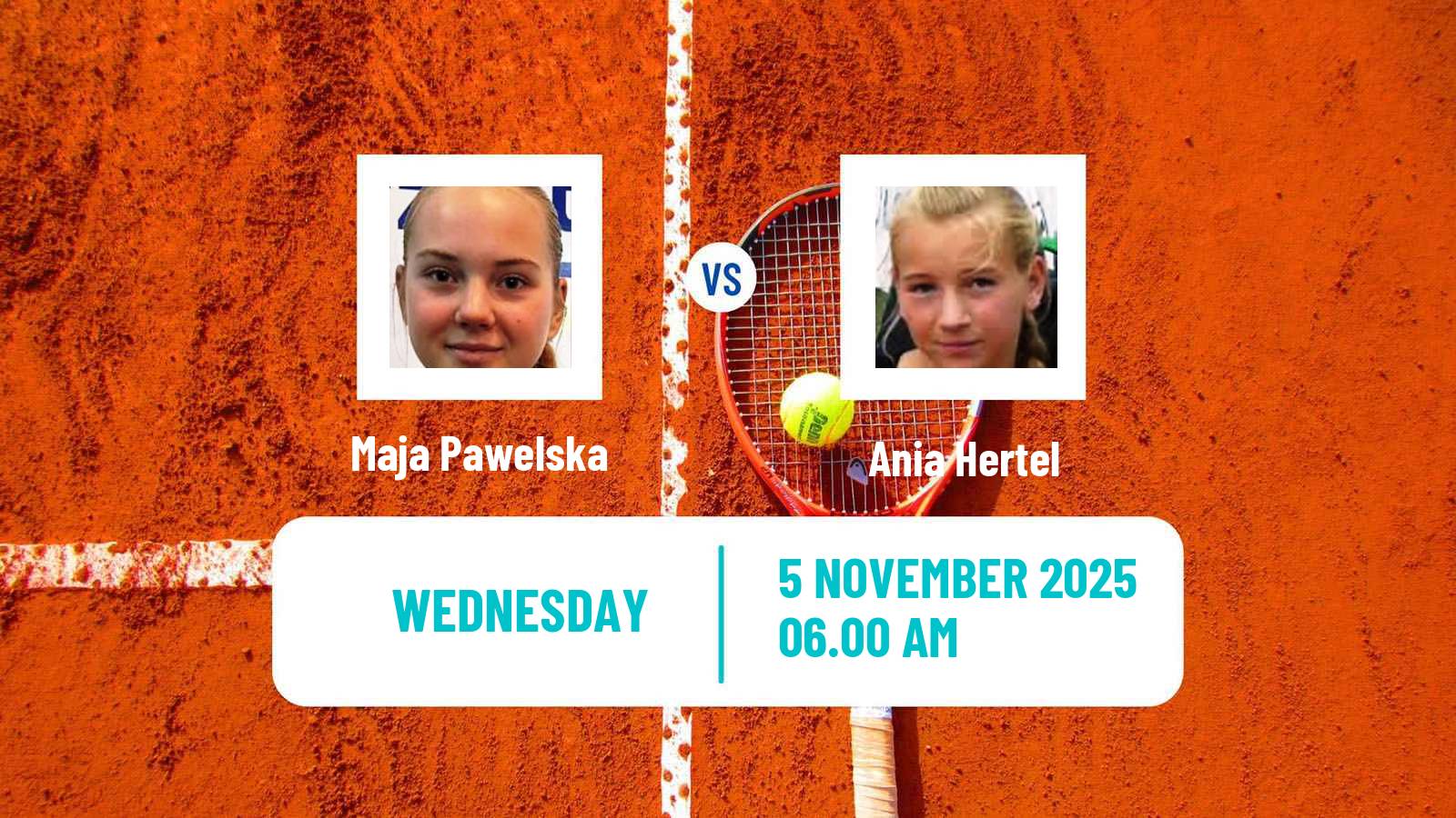Tennis ITF W15 Szabolcsveresmart Women Maja Pawelska - Ania Hertel