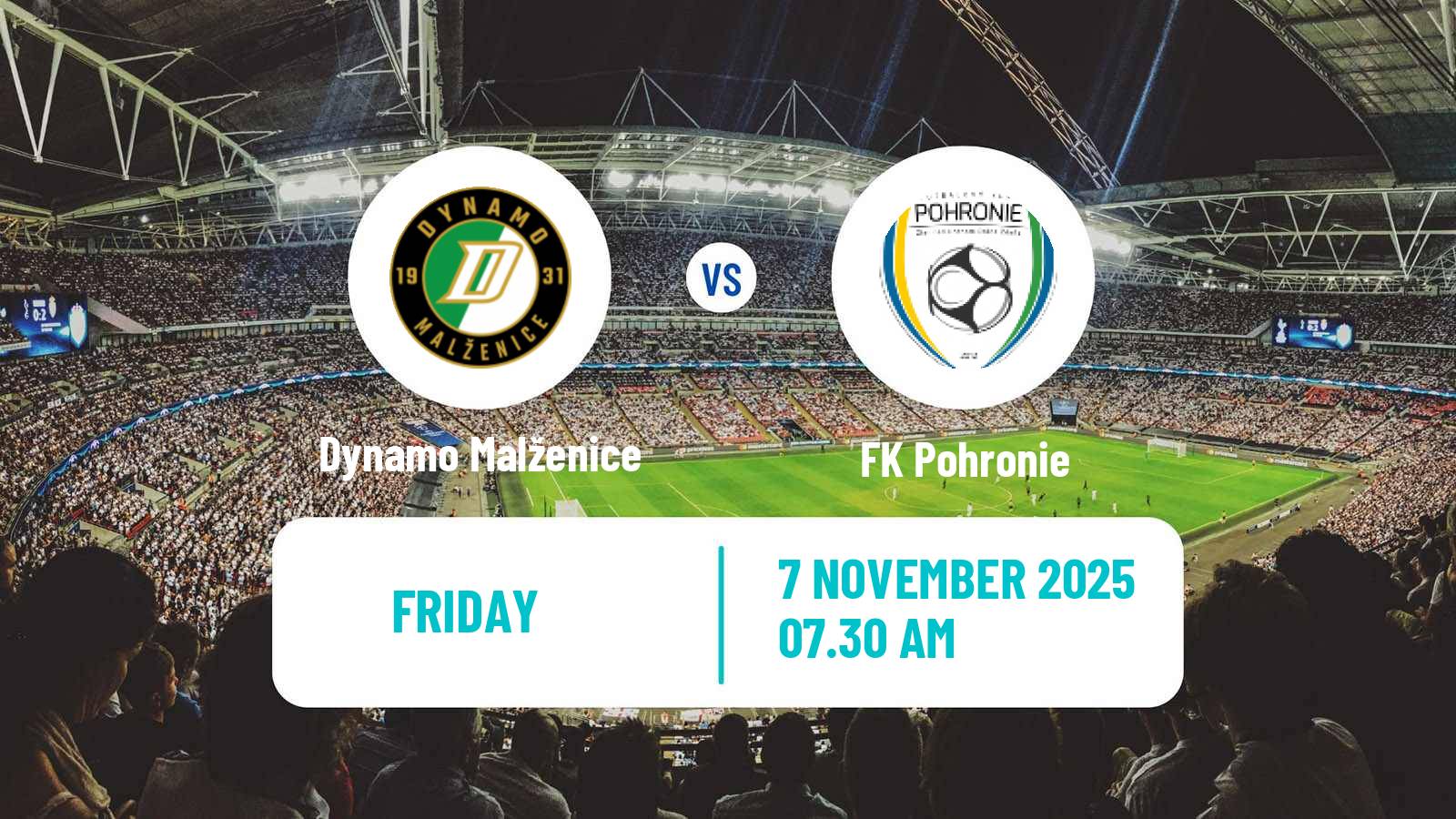 Football Slovak 2 Liga Dynamo Malženice - Pohronie