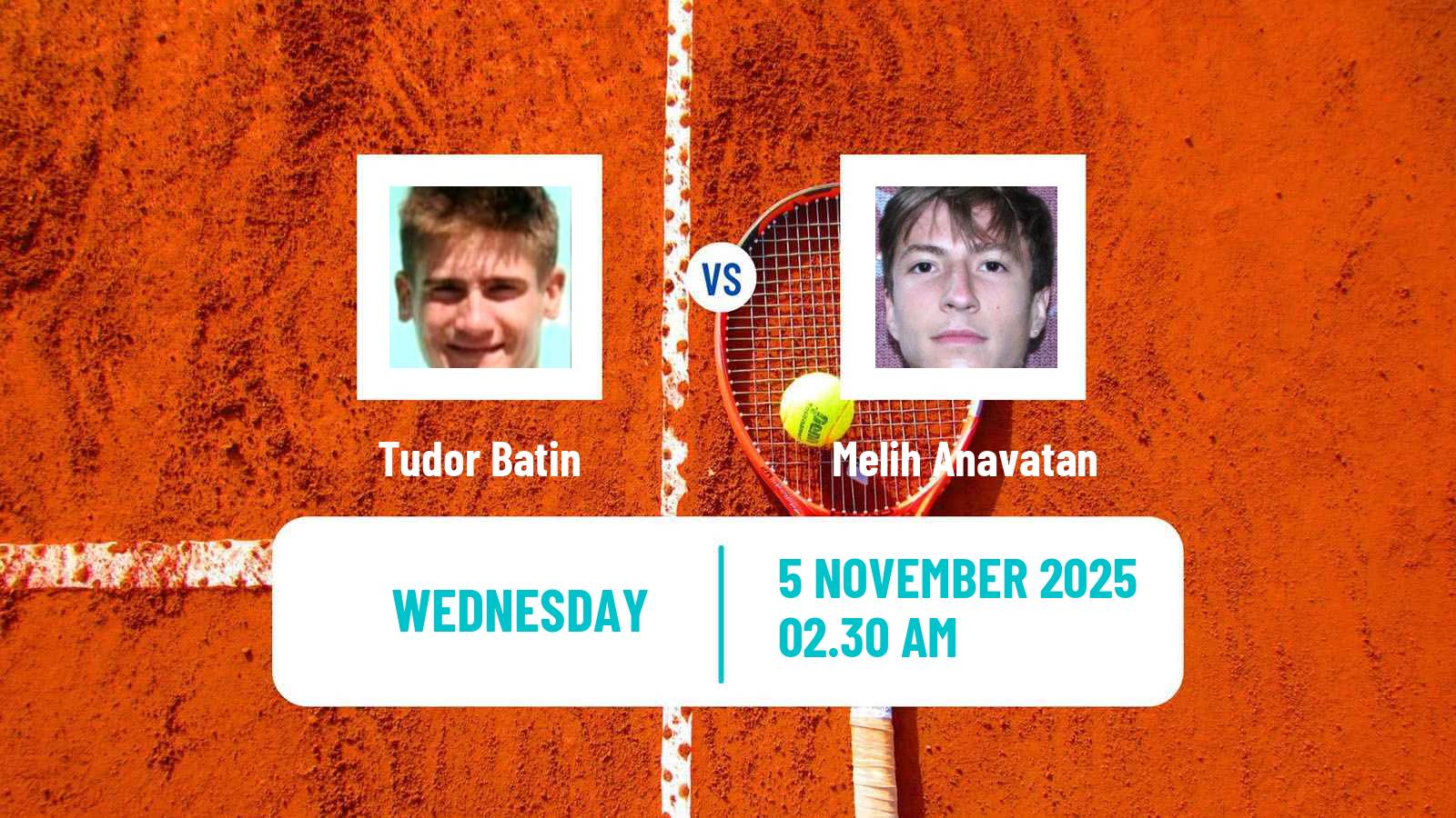 Tennis ITF M15 Sharm Elsheikh 16 Men Tudor Batin - Melih Anavatan