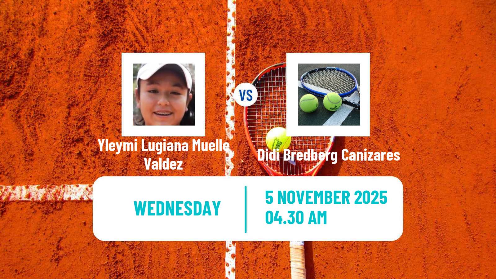 Tennis ITF W15 Castellon Women Yleymi Lugiana Muelle Valdez - Didi Bredberg Canizares