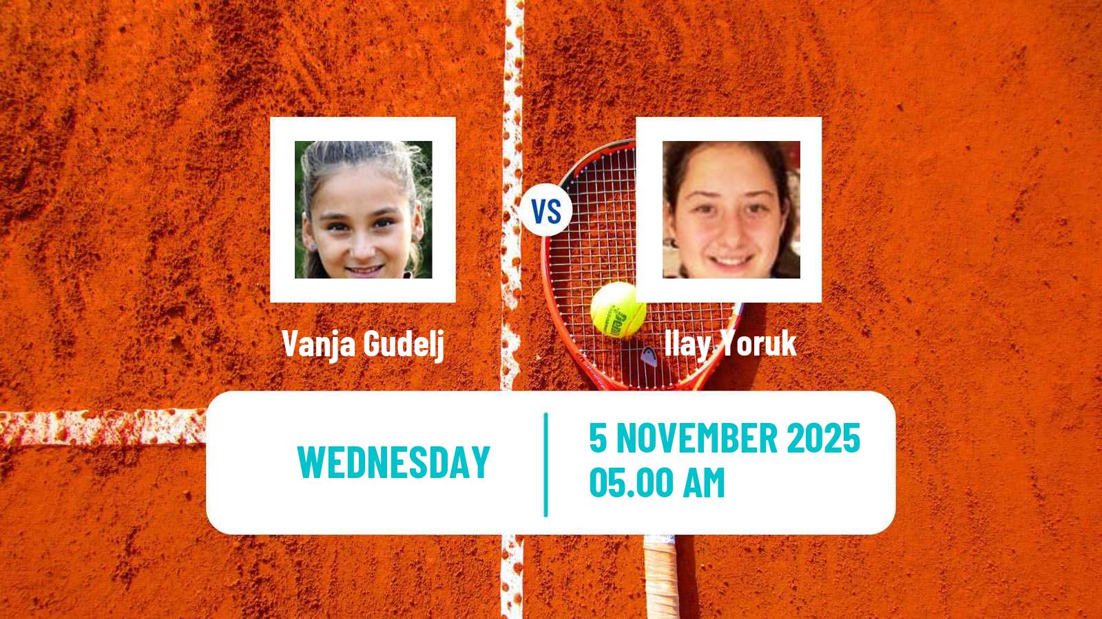 Tennis ITF W15 Antalya 13 Women Vanja Gudelj - Ilay Yoruk