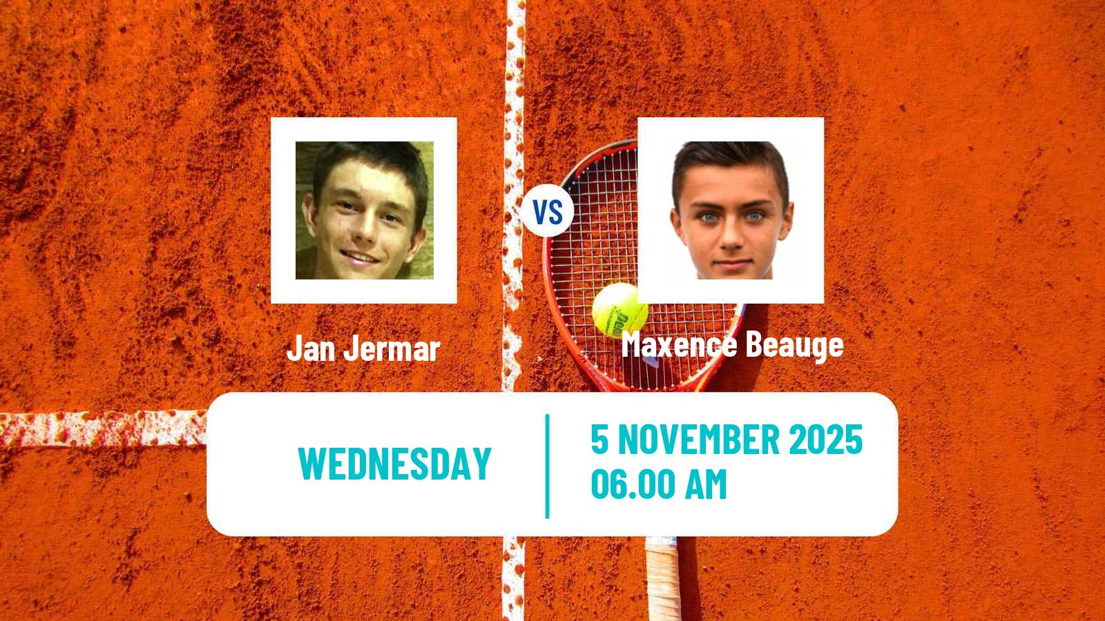 Tennis ITF M25 Monastir 9 Men Jan Jermar - Maxence Beauge