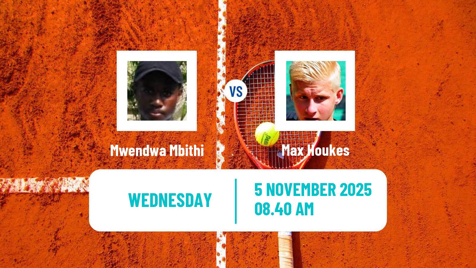 Tennis ITF M25 Monastir 9 Men Mwendwa Mbithi - Max Houkes