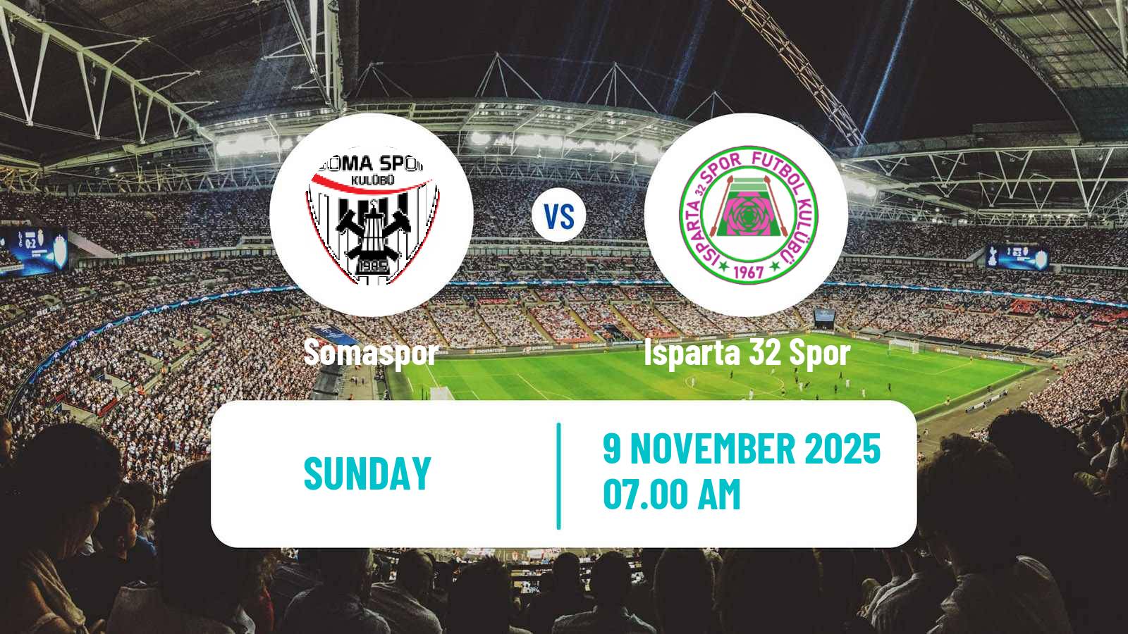Football Turkish Second League Red Group Somaspor - Isparta 32 Spor