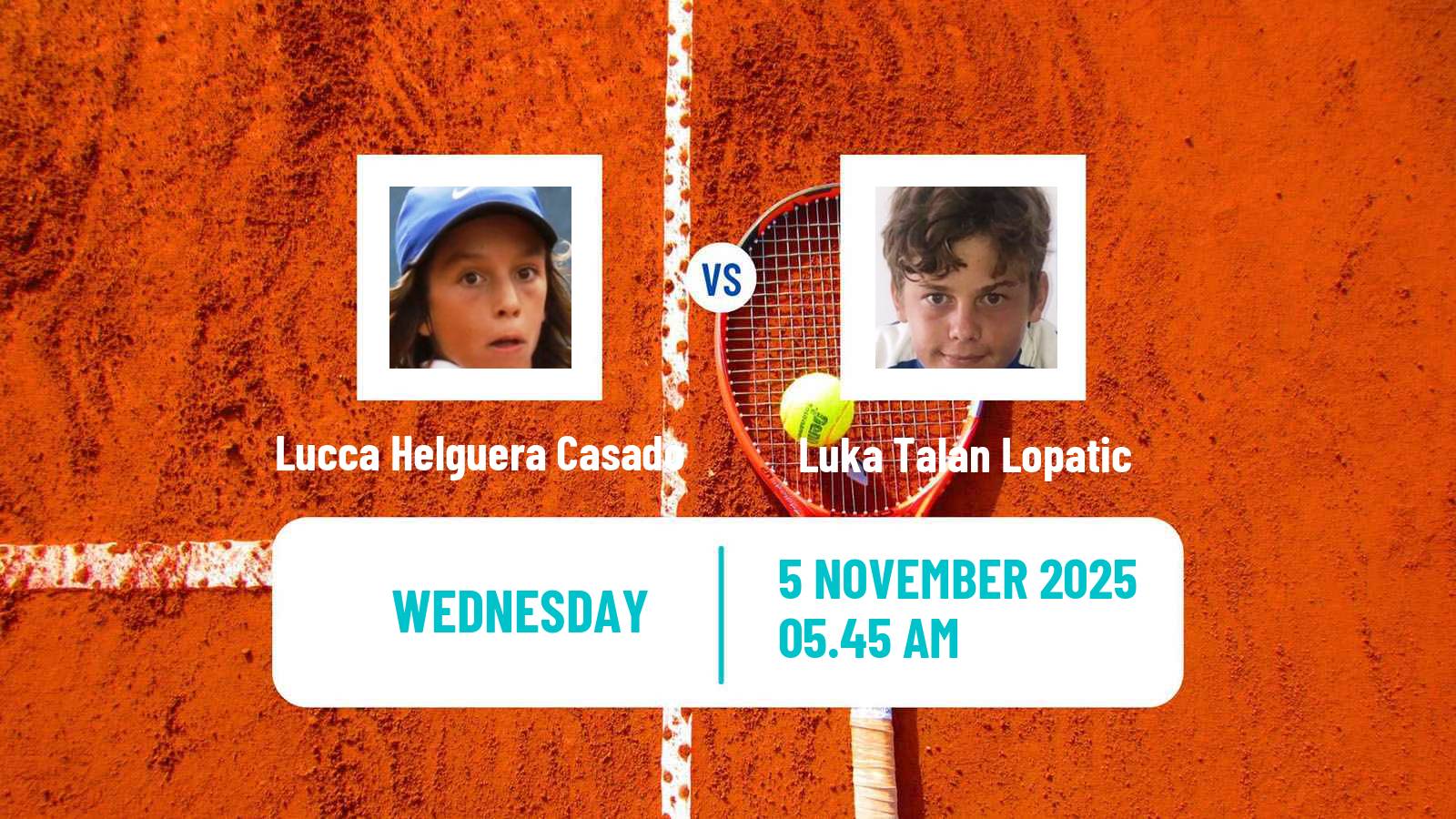 Tennis ITF M25 Valencia Men Lucca Helguera Casado - Luka Talan Lopatic