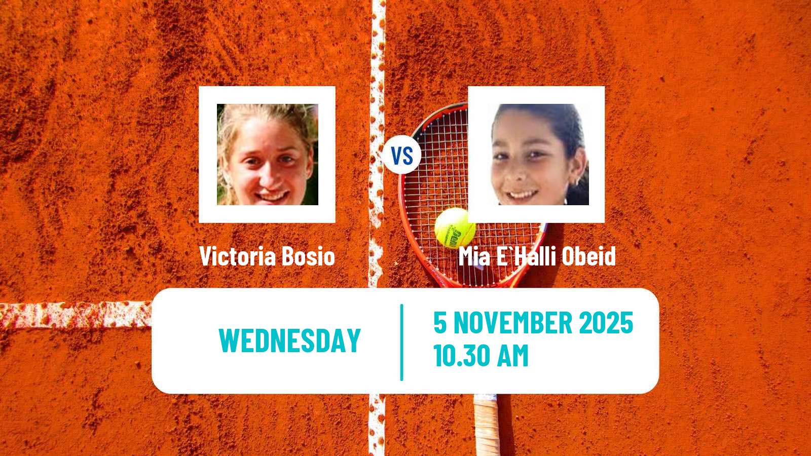 Tennis ITF W15 Neuquen Women Victoria Bosio - Mia E`Halli Obeid