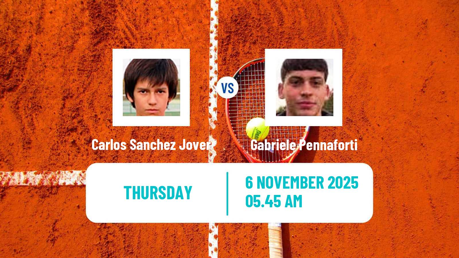 Tennis ITF M25 Valencia Men Carlos Sanchez Jover - Gabriele Pennaforti