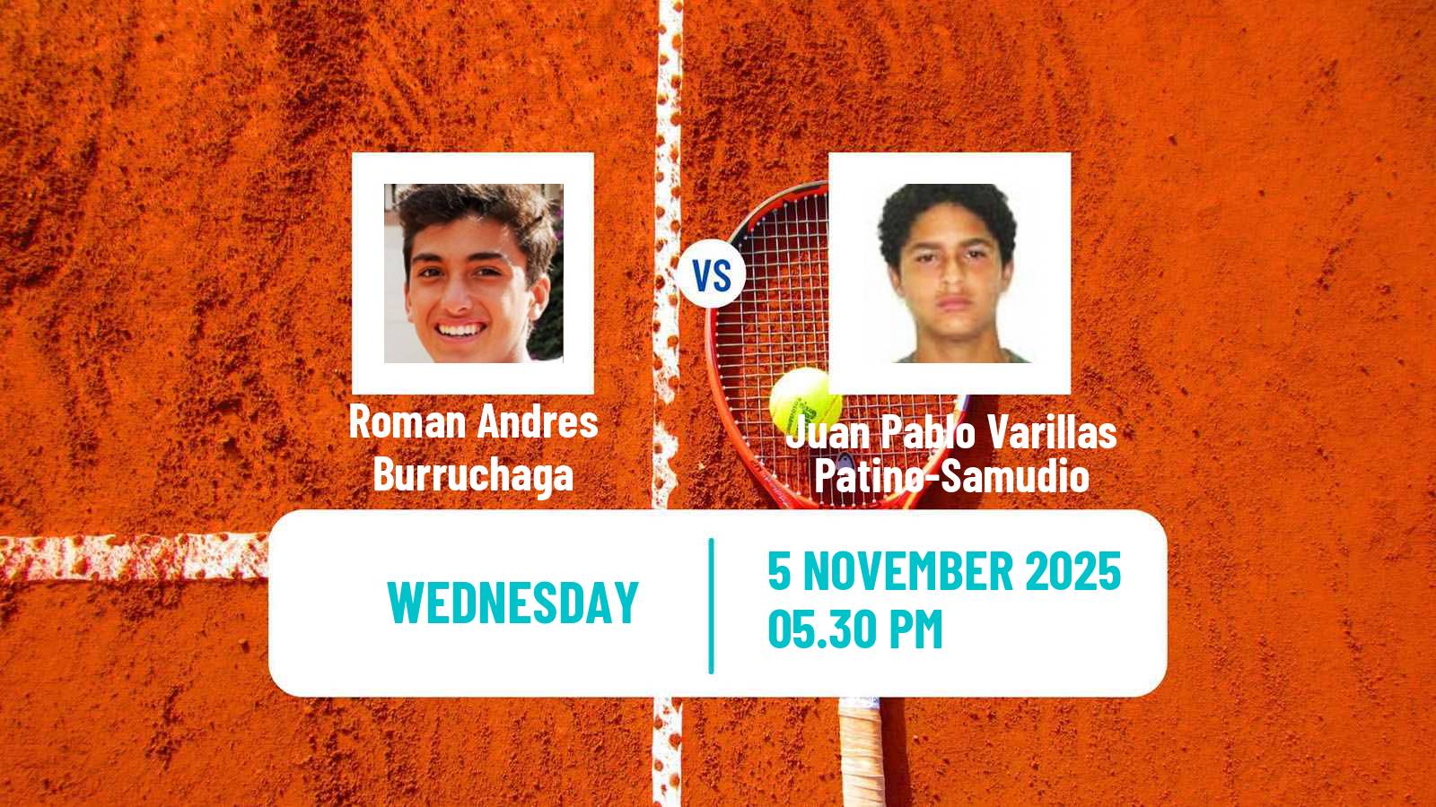 Tennis Lima 2 Challenger Men Roman Andres Burruchaga - Juan Pablo Varillas Patino-Samudio