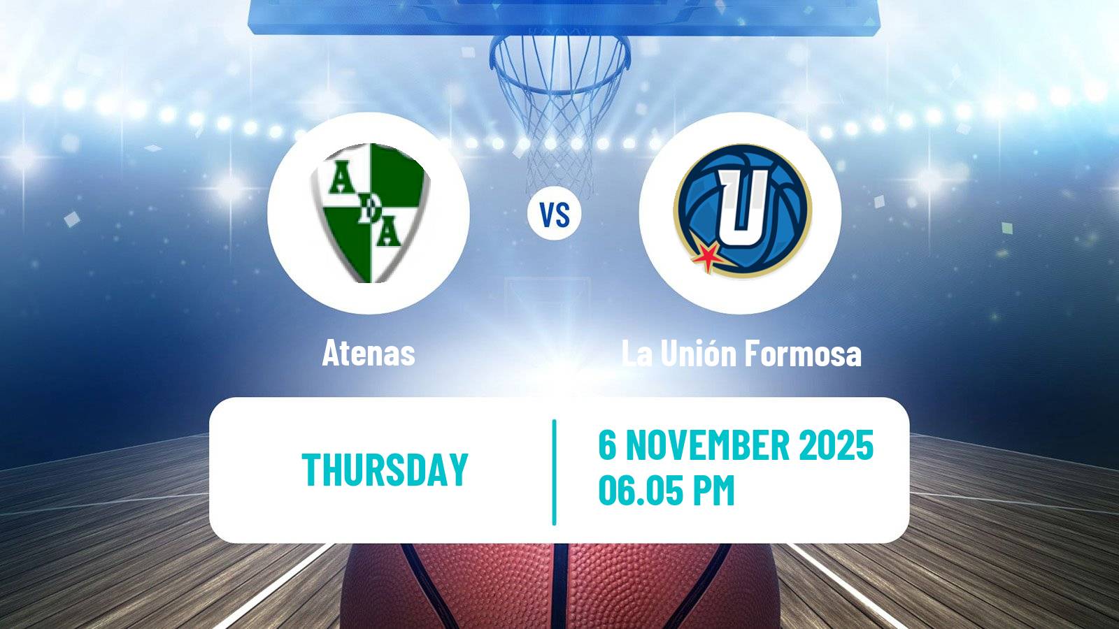 Basketball Argentinian LNB Atenas - La Unión Formosa