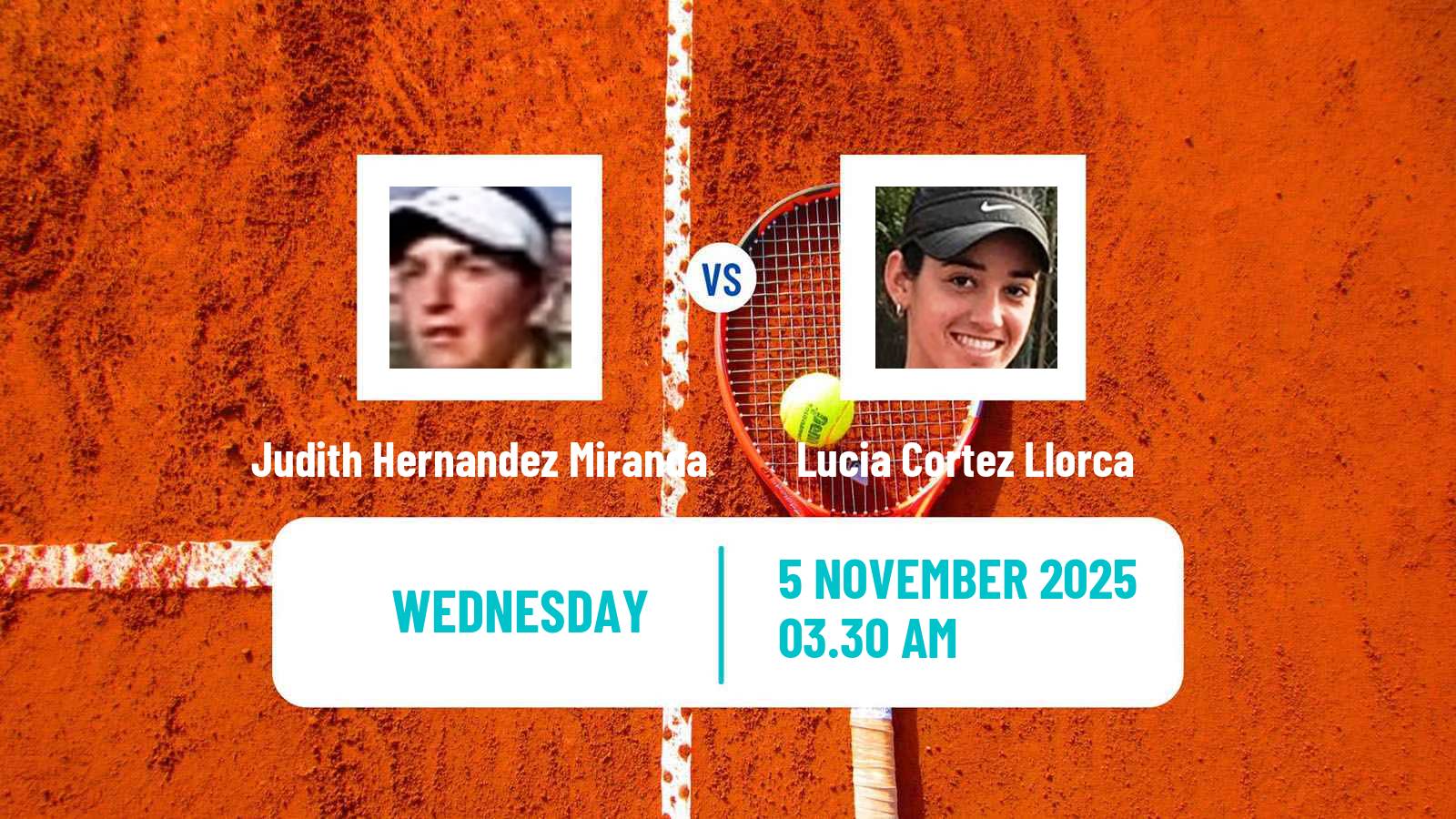 Tennis ITF W15 Castellon Women Judith Hernandez Miranda - Lucia Cortez Llorca
