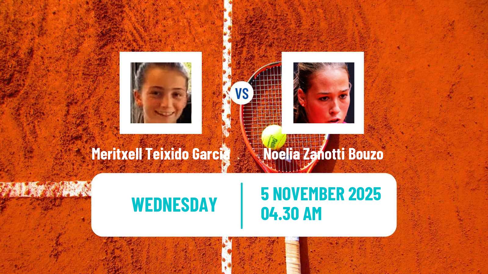 Tennis ITF W15 Castellon Women Meritxell Teixido Garcia - Noelia Zanotti Bouzo