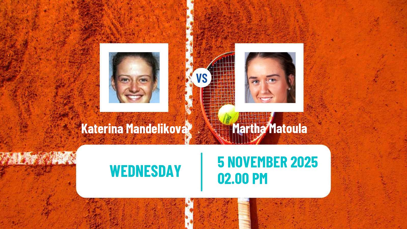 Tennis ITF W35 Orlando Fl 2 Women Katerina Mandelikova - Martha Matoula