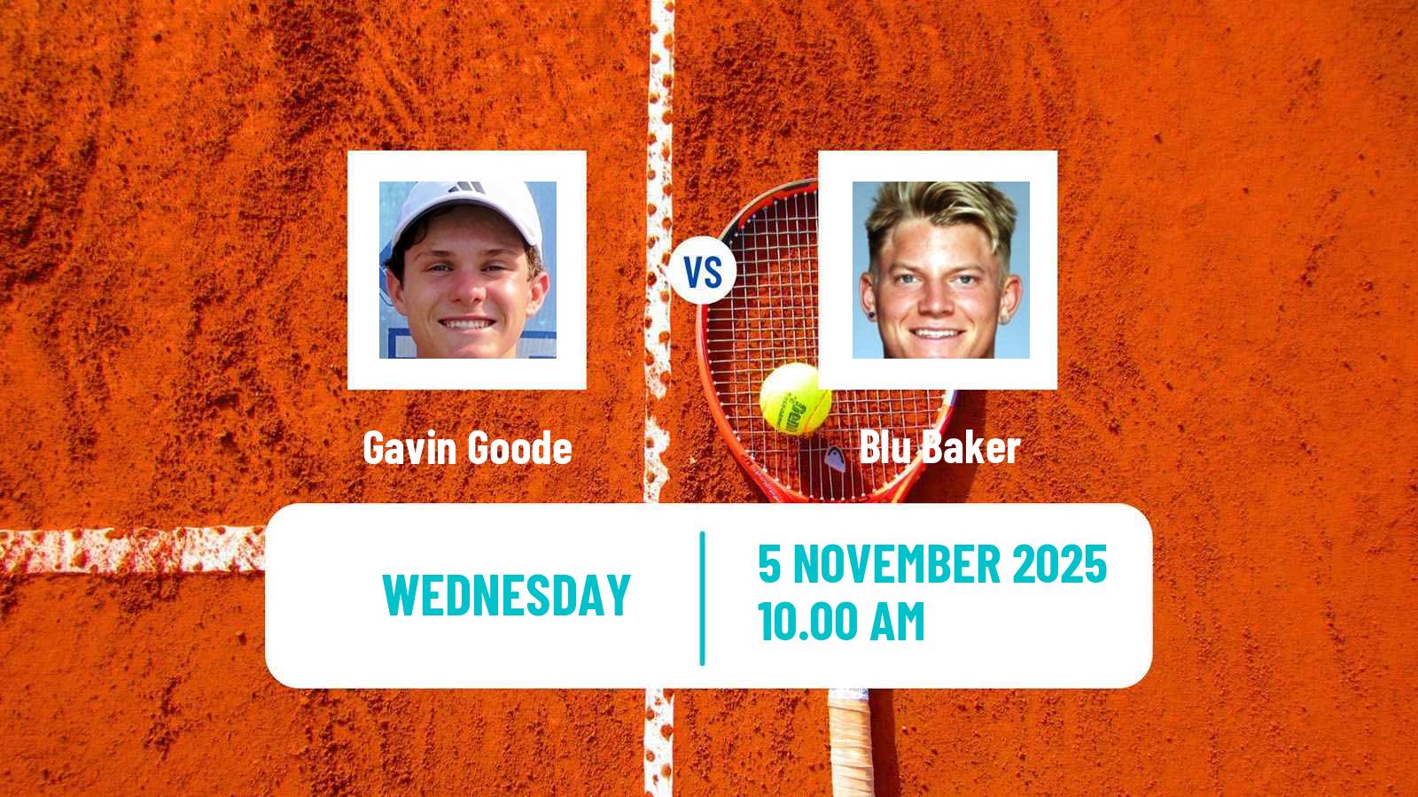 Tennis ITF M15 Orlando Fl 2 Men Gavin Goode - Blu Baker