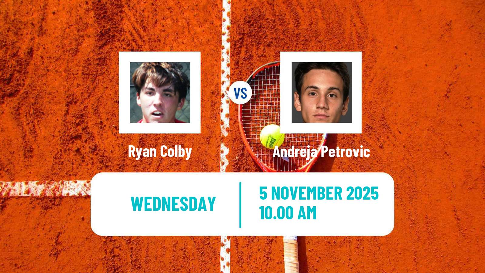 Tennis ITF M15 Orlando Fl 2 Men Ryan Colby - Andreja Petrovic