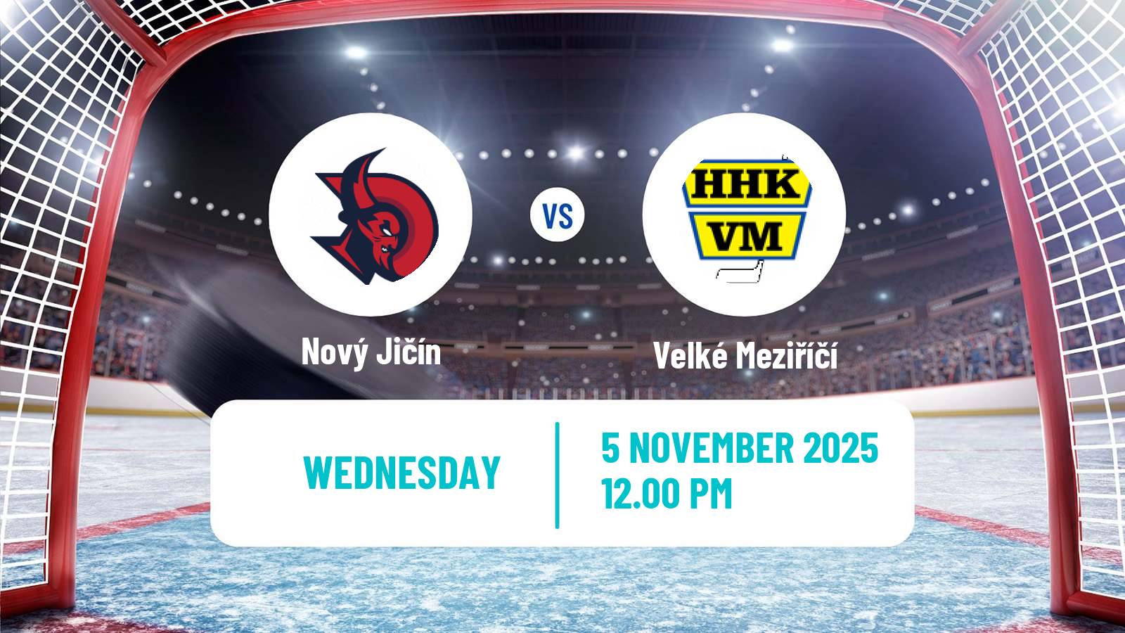 Hockey Czech 2 Liga Hockey East Nový Jičín - Velké Meziříčí