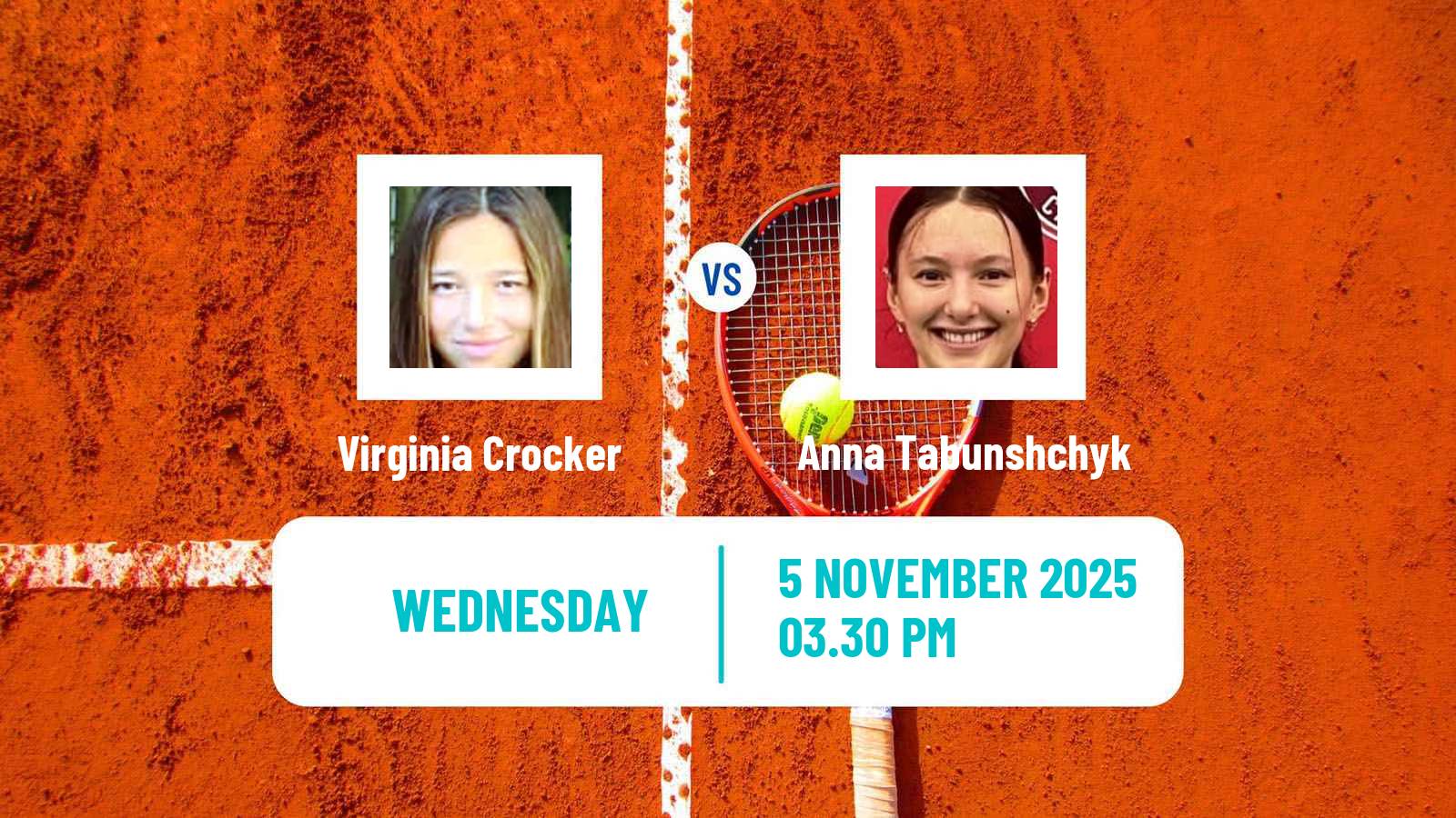 Tennis ITF W15 Lincoln 2 Women Virginia Crocker - Anna Tabunshchyk