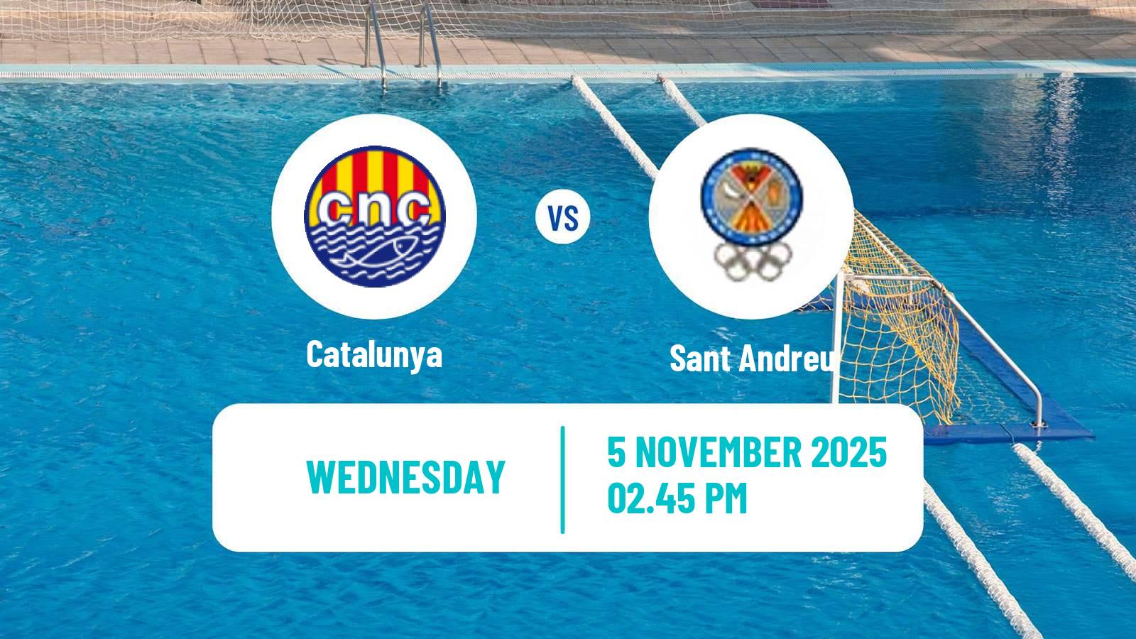 Water polo Spanish Liga Premaat Women Catalunya - Sant Andreu
