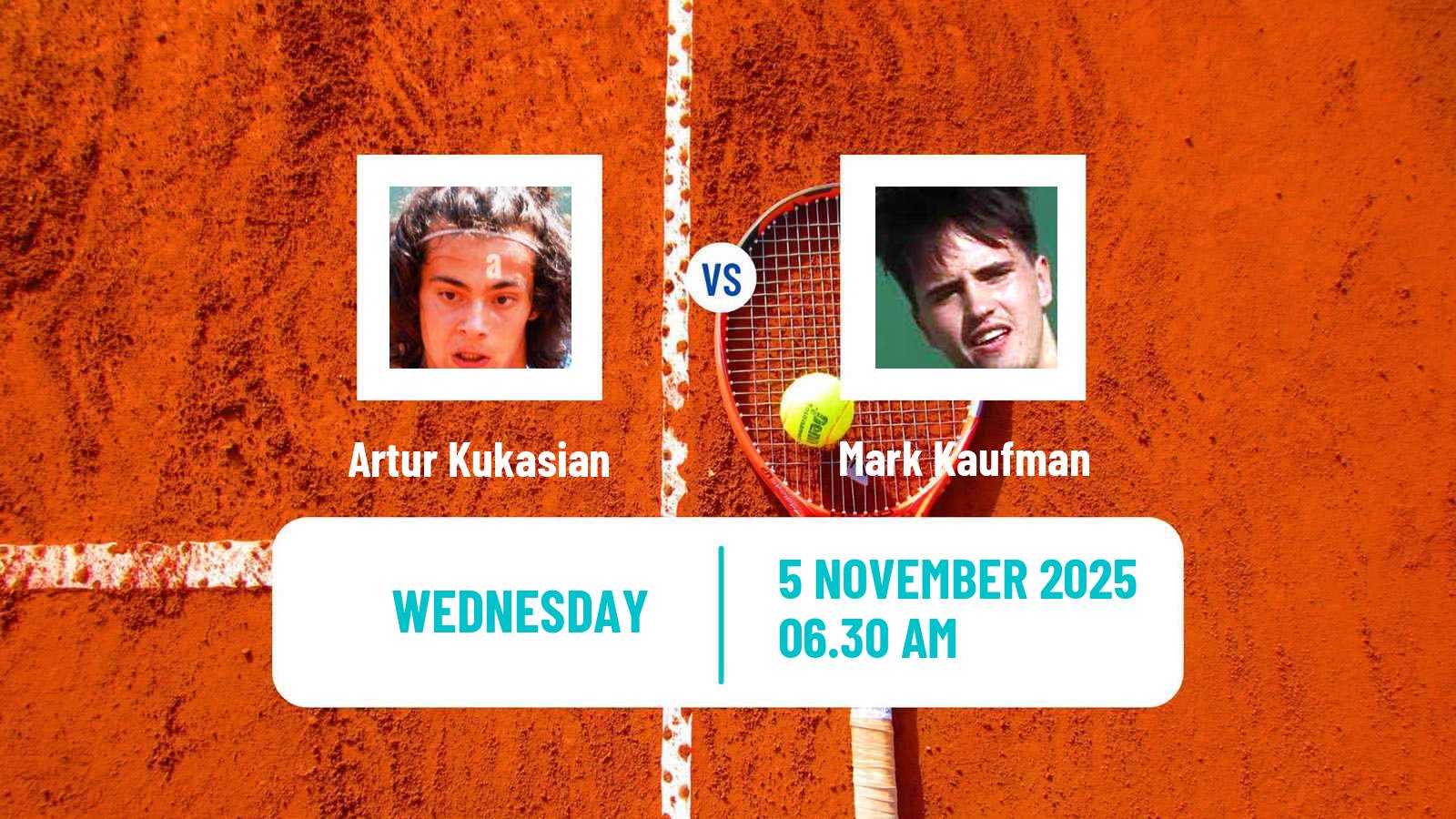 Tennis ITF M15 Sharm Elsheikh 16 Men Artur Kukasian - Mark Kaufman